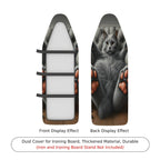 1-Piece Cat Paw Print Fur  Ironing Board Cover, Universal Size, Without Board