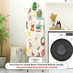 1-Piece Christmas Holiday Festive  Ironing Board Cover, Universal Size, Without Board
