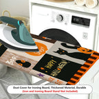 1-Piece Halloween Pumpkin Cat  Ironing Board Cover, Universal Size, Without Board