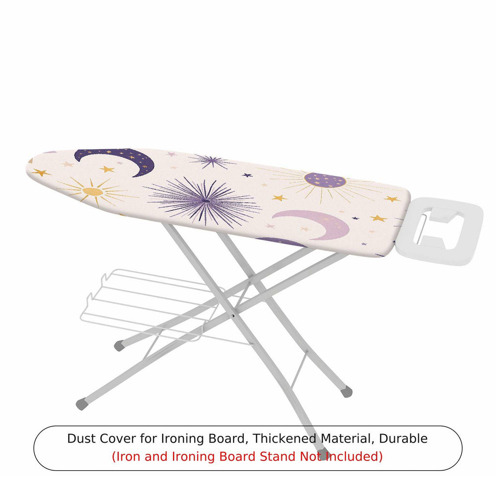 1-Piece Star Moon Sparkle  Ironing Board Cover, Universal Size, Without Board