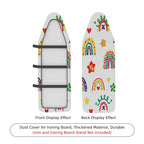 1-Piece Rainbow Star Heart  Ironing Board Cover, Universal Size, Without Board