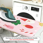 1-Piece Christmas Santa Tree Gift  Ironing Board Cover, Universal Size, Without Board