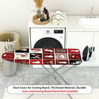 1-Piece Snowman Reindeer Stockings  Ironing Board Cover, Universal Size, Without Board