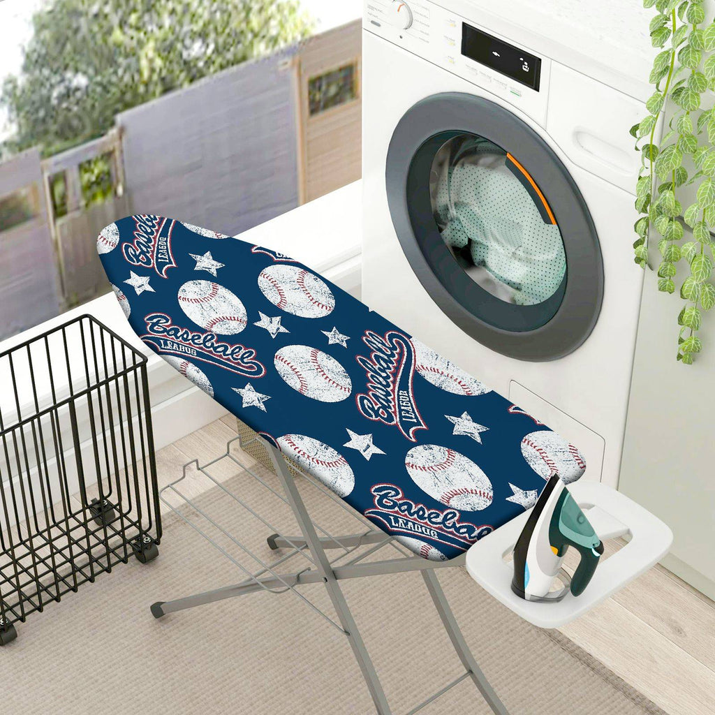 1-Piece Baseball Stars Sports  Ironing Board Cover, Universal Size, Without Board