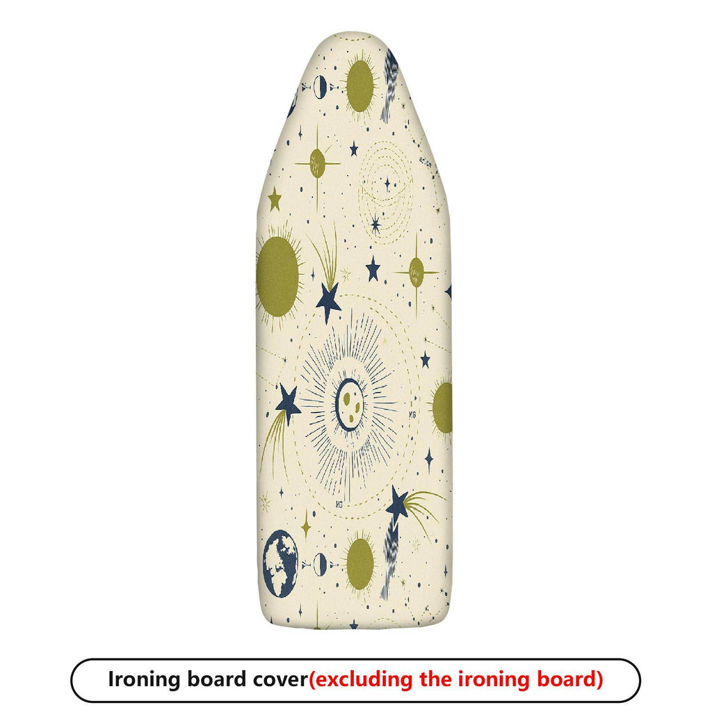 1-Piece Starry Universe Cosmic  Ironing Board Cover, Universal Size, Without Board
