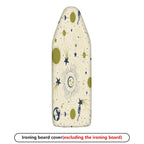 1-Piece Starry Universe Cosmic  Ironing Board Cover, Universal Size, Without Board