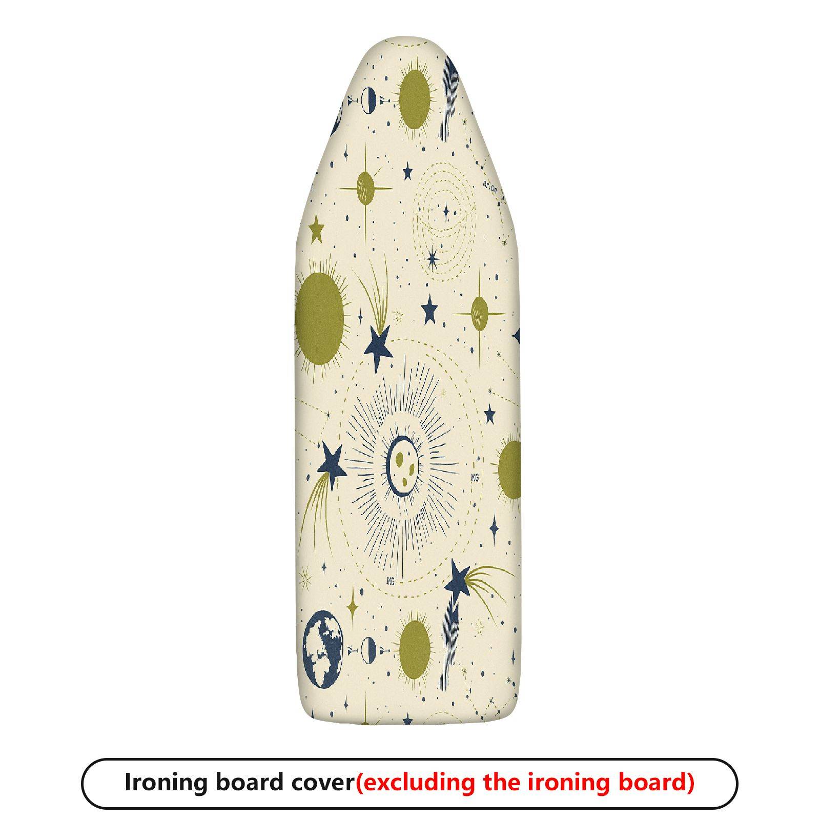 1-Piece Starry Universe Cosmic  Ironing Board Cover, Universal Size, Without Board