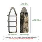 1-Piece Cat Sleeping Cozy Textile  Ironing Board Cover, Universal Size, Without Board