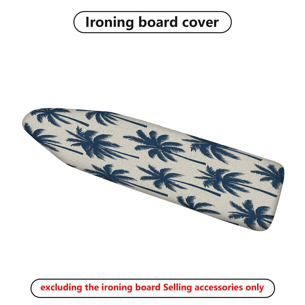 1-Piece Palm Tree Tropical Beach  Ironing Board Cover, Universal Size, Without Board