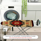 1-Piece Retro Floral Classic  Ironing Board Cover, Universal Size, Without Board
