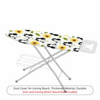 1-Piece Cat Sunflower Leaf  Ironing Board Cover, Universal Size, Without Board