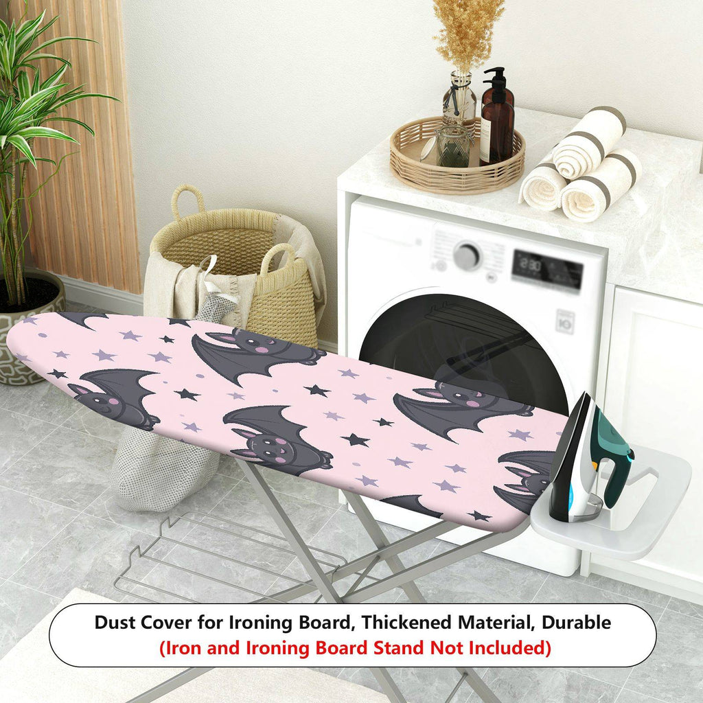 1-Piece Bat Stars Pink  Ironing Board Cover, Universal Size, Without Board