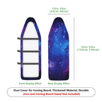 1-Piece Galaxy Starry Space  Ironing Board Cover, Universal Size, Without Board
