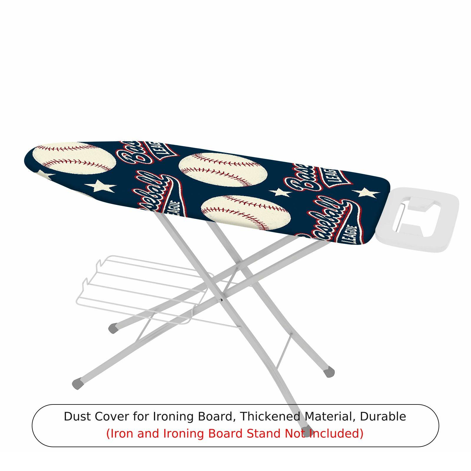1-Piece Baseball Sports Stars  Ironing Board Cover, Universal Size, Without Board