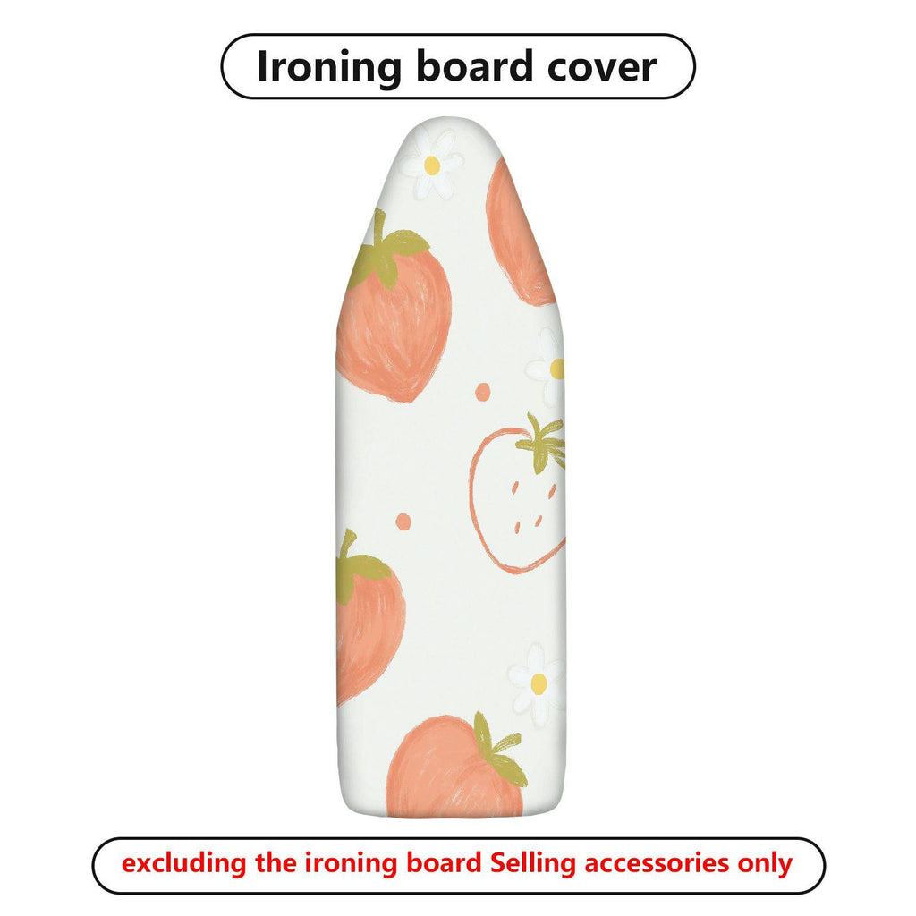 1-Piece Strawberry Floral Fresh  Ironing Board Cover, Universal Size, Without Board