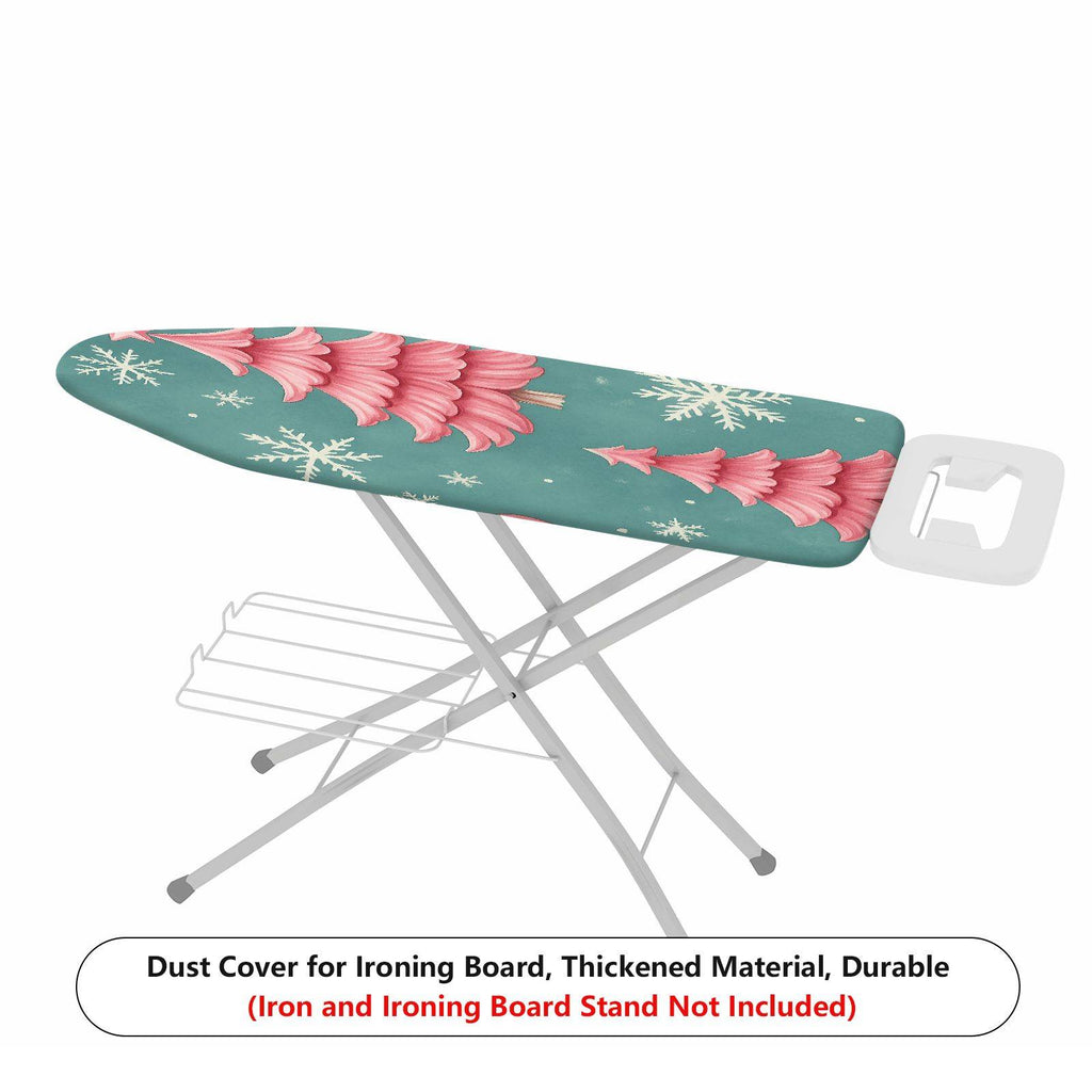 1-Piece Christmas Tree Snowflake Winter  Ironing Board Cover, Universal Size, Without Board