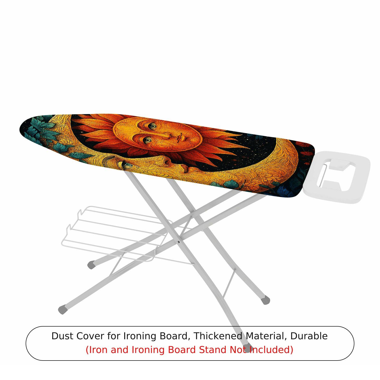1-Piece Sun Moon Star  Ironing Board Cover, Universal Size, Without Board