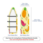 1-Piece Fruit Tropical Colorful  Ironing Board Cover, Universal Size, Without Board