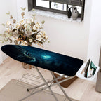 1-Piece Cat Night Fantasy  Ironing Board Cover, Universal Size, Without Board