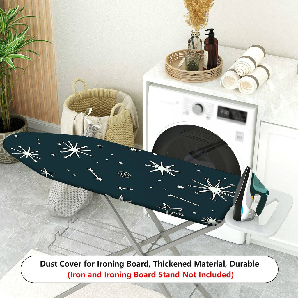 1-Piece Star Pattern Space Galaxy Universe  Ironing Board Cover, Universal Size, Without Board