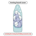 1-Piece Cat  Blue  Ironing Board Cover, Universal Size, Without Board