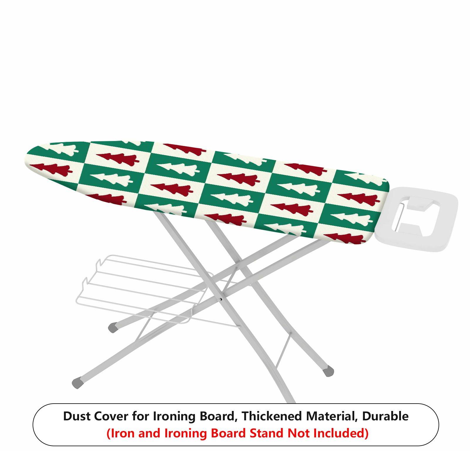 1-Piece Christmas Tree Holiday Festive  Ironing Board Cover, Universal Size, Without Board