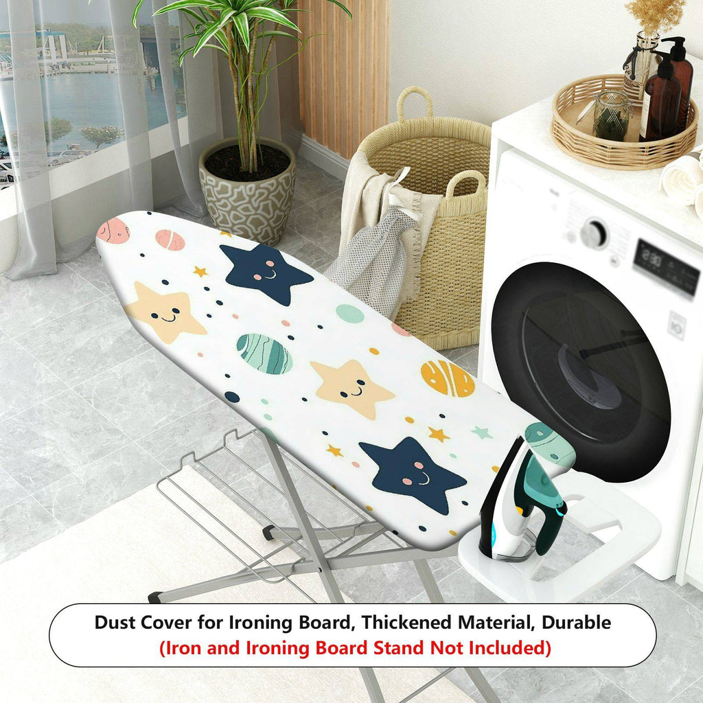 1-Piece Planet Star Celestial  Ironing Board Cover, Universal Size, Without Board