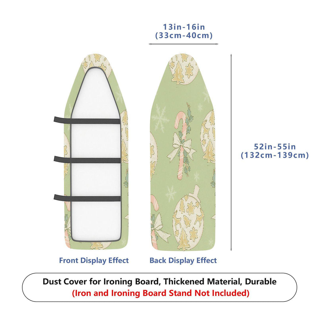 1-Piece Christmas Festive Holiday  Ironing Board Cover, Universal Size, Without Board