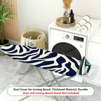 1-Piece Zebra Pattern Striped Chic  Ironing Board Cover, Universal Size, Without Board