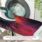 1-Piece Cat Galaxy Stars  Ironing Board Cover, Universal Size, Without Board