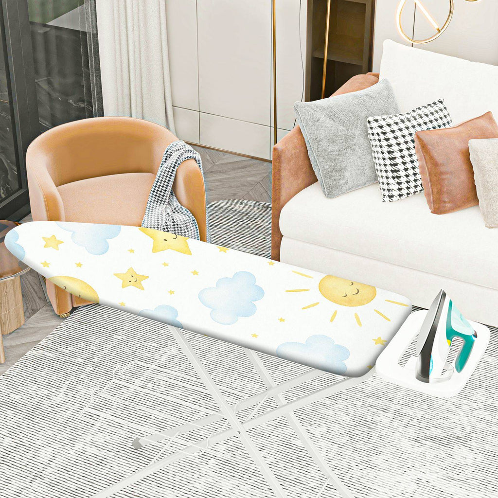 1-Piece Sun Moon Star  Ironing Board Cover, Universal Size, Without Board