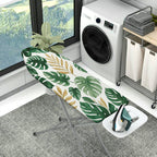1-Piece Tropical Leaf Green  Ironing Board Cover, Universal Size, Without Board