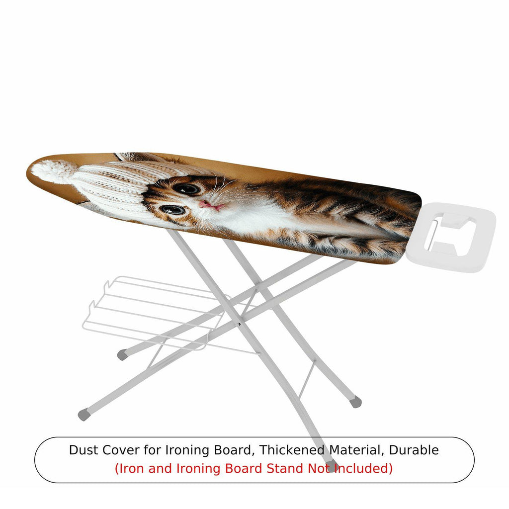 1-Piece Cute Cat Knit Cap  Ironing Board Cover, Universal Size, Without Board
