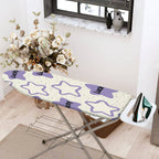 1-Piece Star Pattern Lucky Text Purple  Ironing Board Cover, Universal Size, Without Board