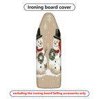 1-Piece Snowman Christmas Festive  Ironing Board Cover, Universal Size, Without Board