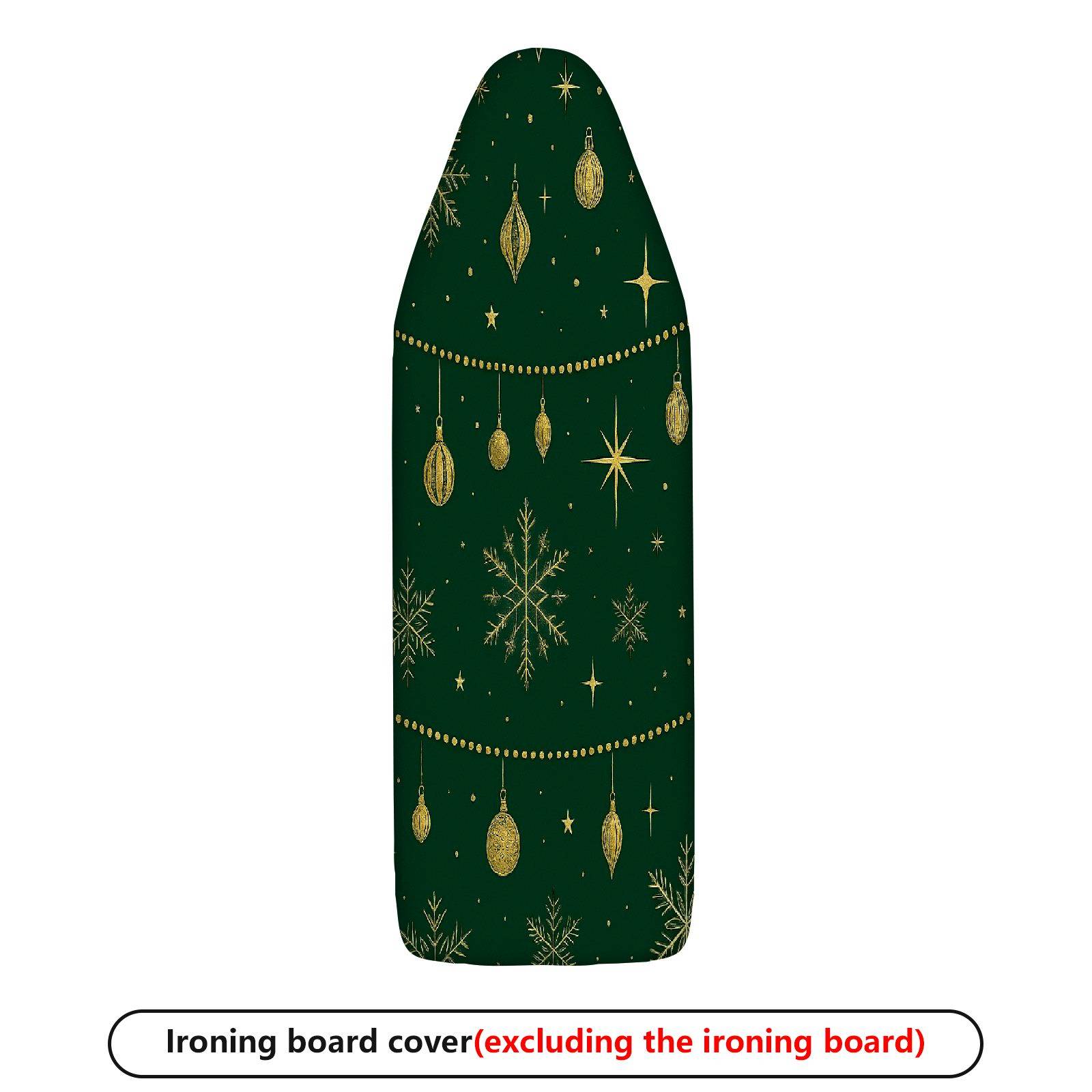1-Piece Christmas Snowflake Star  Ironing Board Cover, Universal Size, Without Board