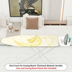 1-Piece Moon Rabbit Stars Heaven  Ironing Board Cover, Universal Size, Without Board