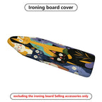 1-Piece colorful abstract cat pattern  Ironing Board Cover, Universal Size, Without Board