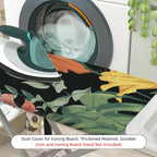 1-Piece Floral Jungle Tropical  Ironing Board Cover, Universal Size, Without Board