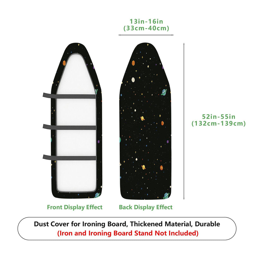 1-Piece Galaxy Space Star  Ironing Board Cover, Universal Size, Without Board
