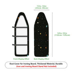 1-Piece Galaxy Space Star  Ironing Board Cover, Universal Size, Without Board
