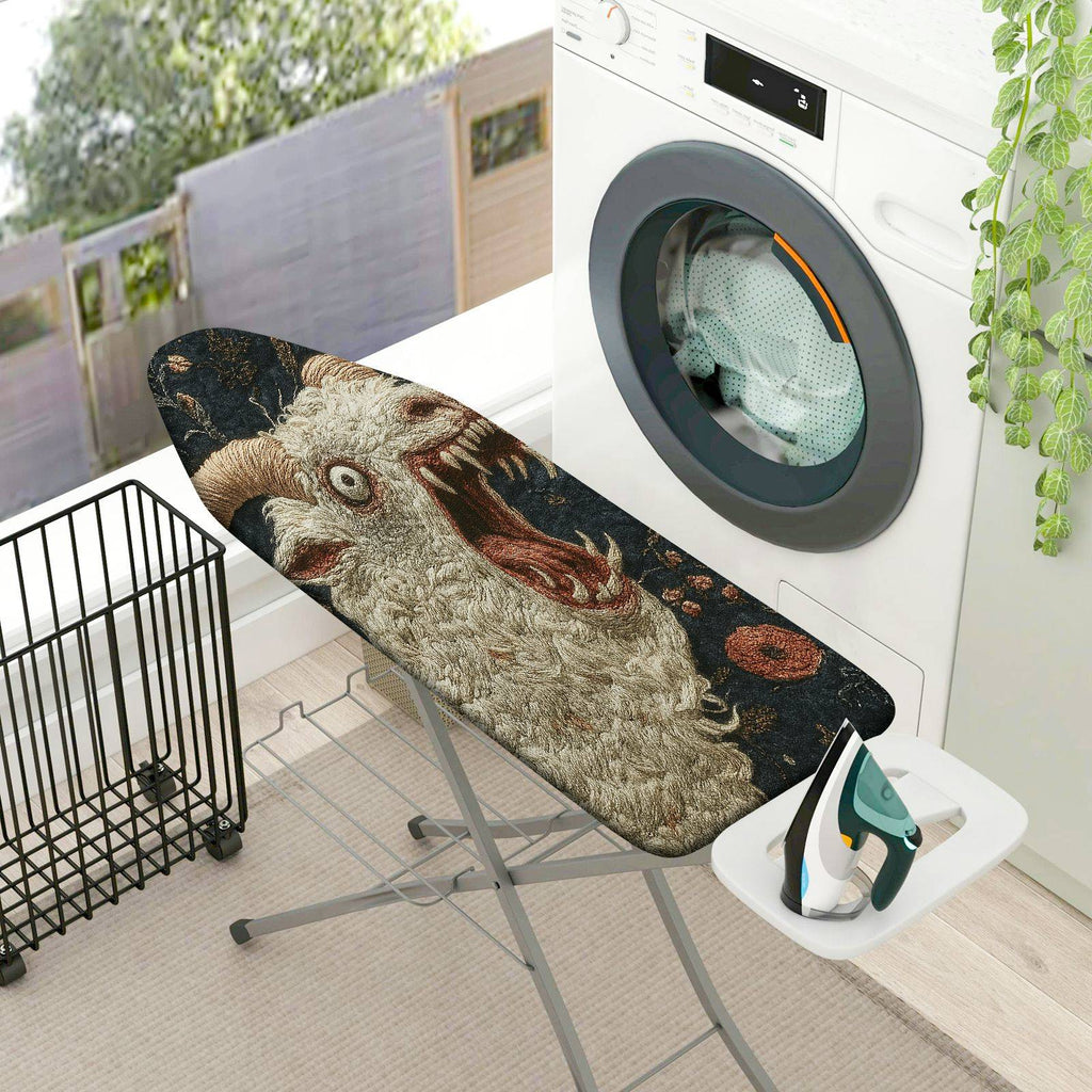 1-Piece Artistic Animal Vintage  Ironing Board Cover, Universal Size, Without Board