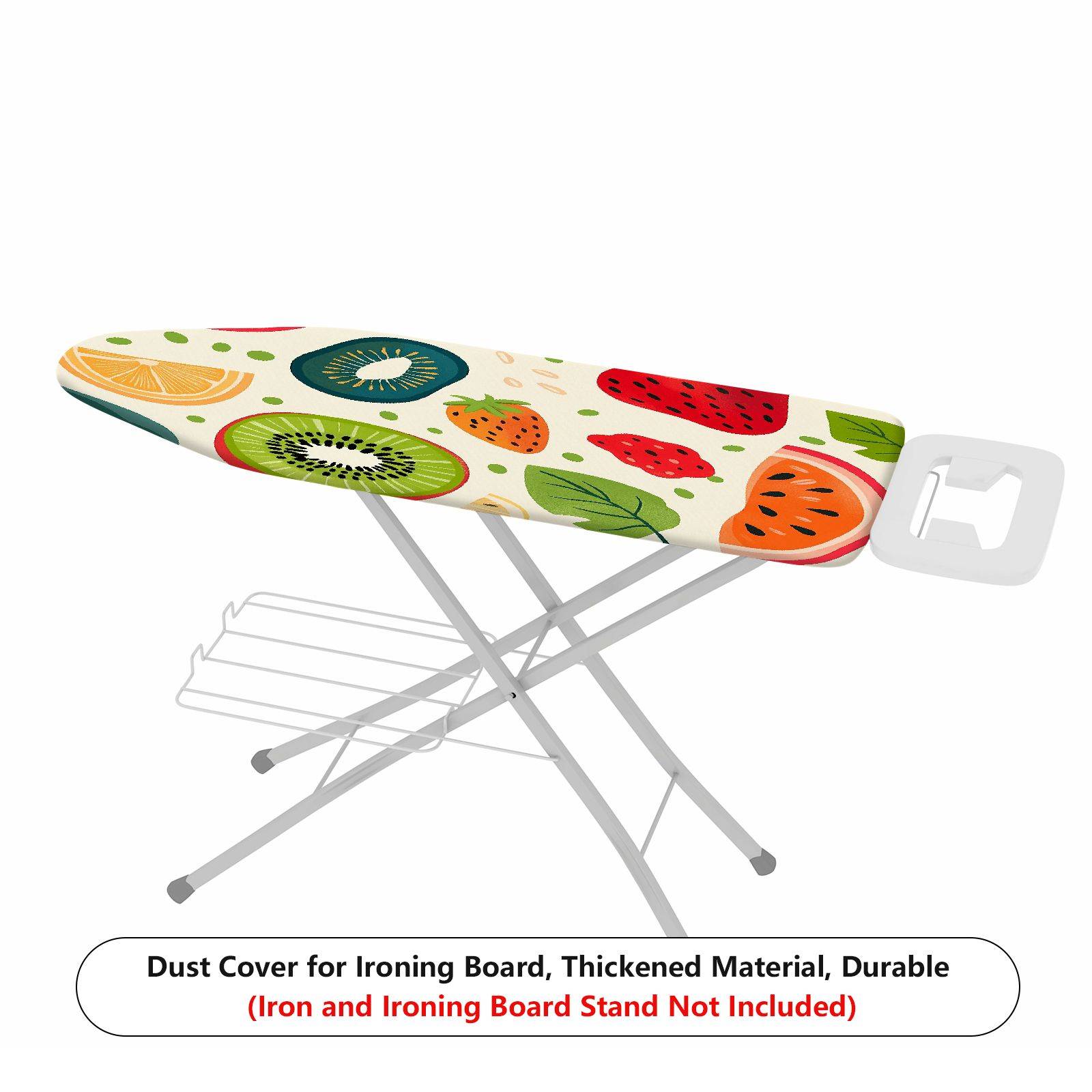1-Piece Fruit Pattern Colorful Kiwi Strawberry  Ironing Board Cover, Universal Size, Without Board