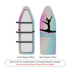1-Piece Gymnastics Silhouette Star  Ironing Board Cover, Universal Size, Without Board