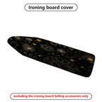 1-Piece Starry Sky Celestial Black  Ironing Board Cover, Universal Size, Without Board