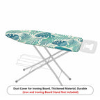 1-Piece Tropical Leaf Pattern Greenery  Ironing Board Cover, Universal Size, Without Board
