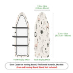 1-Piece Animals  Cute  Ironing Board Cover, Universal Size, Without Board