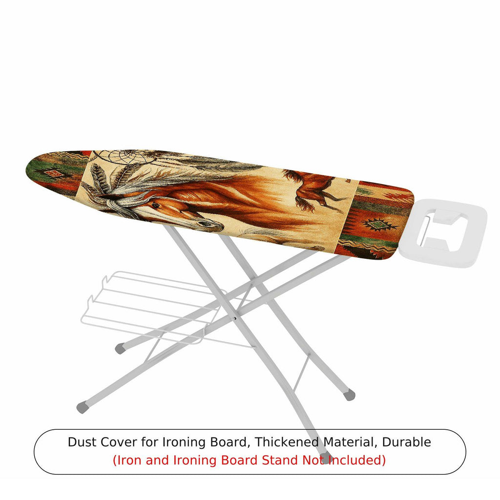 1-Piece Horse Feather Dreamcatcher  Ironing Board Cover, Universal Size, Without Board
