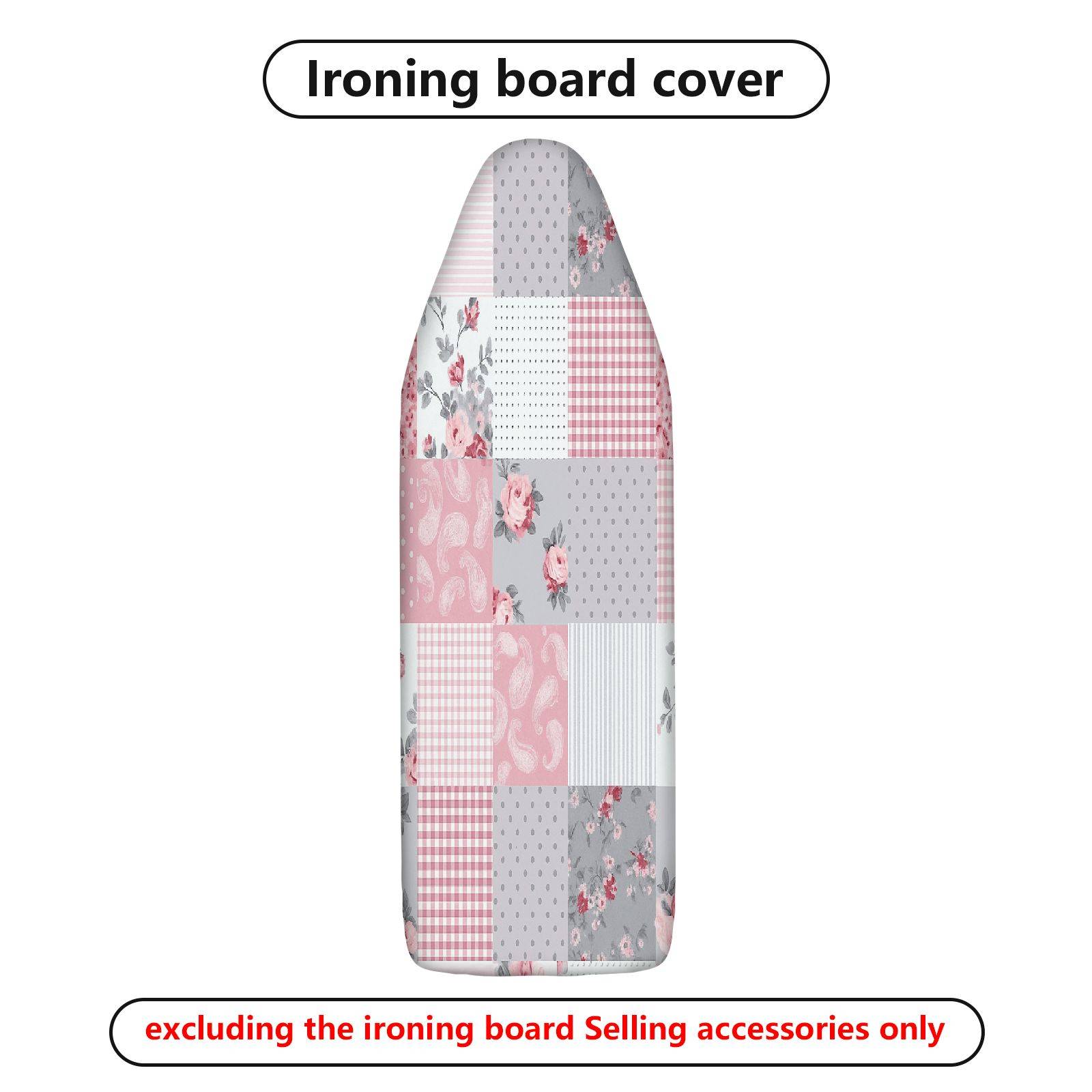1-Piece Floral Patchwork Retro Romantic  Ironing Board Cover, Universal Size, Without Board