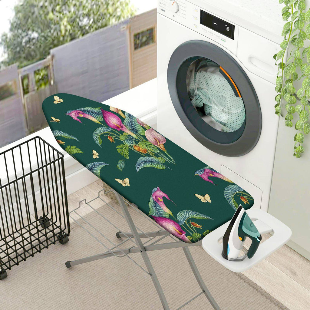 1-Piece Floral Tropical Nature  Ironing Board Cover, Universal Size, Without Board